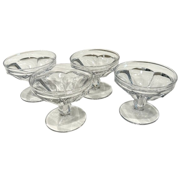 Vintage Heisey "Old Williamsburg" Short Champagne/Sherbert Glasses (Set of 4) - Picture 1 of 4